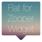 Logo of Flat for Zooper Widget Full android Application 